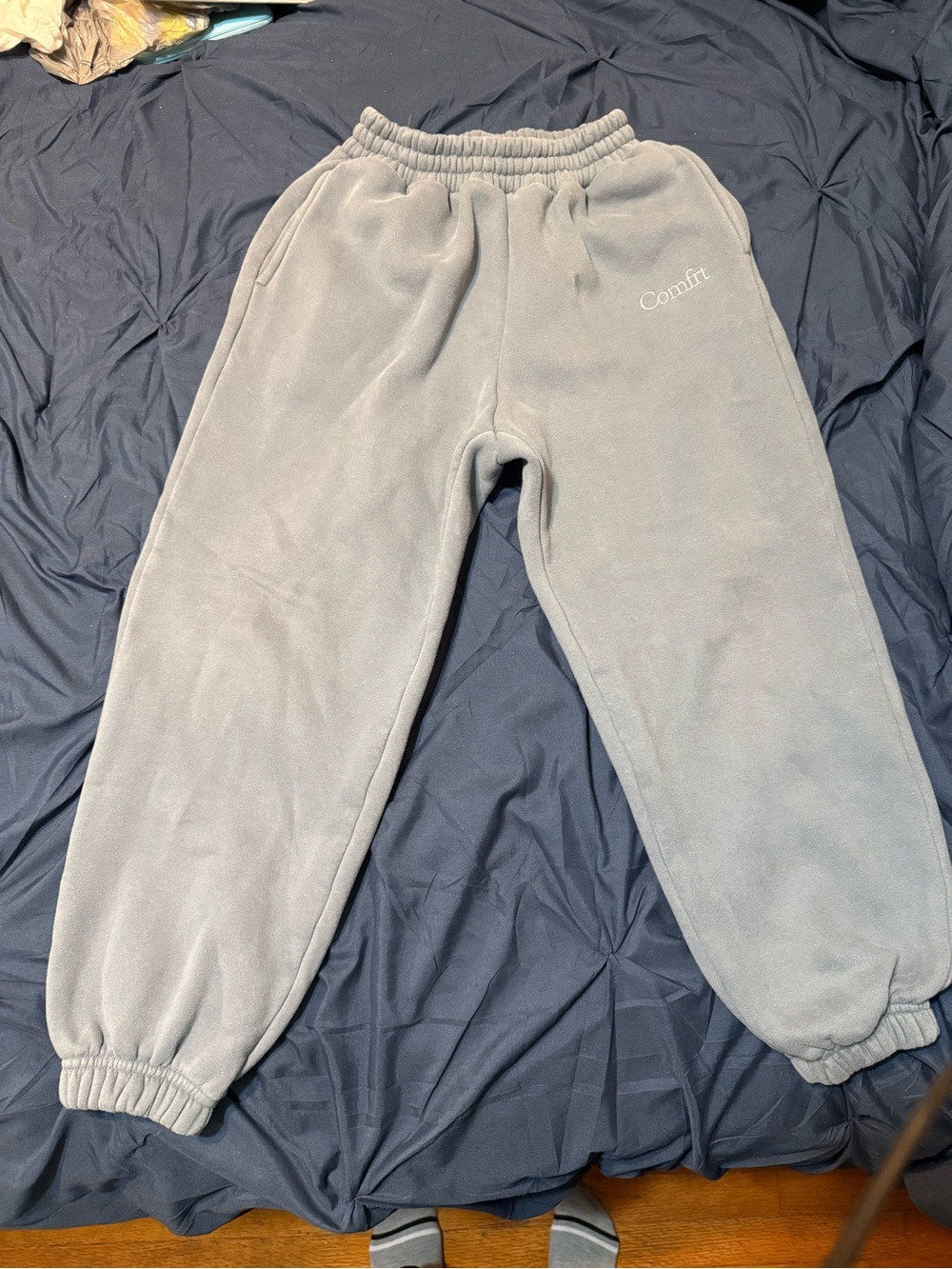 Comfit Kids Tranquil Joggers in Light Gray Size M, Sensory calming